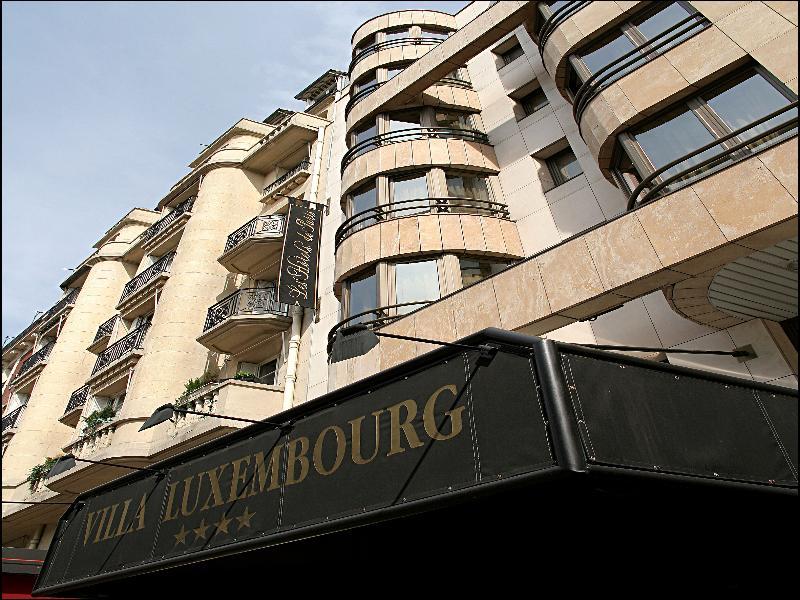 빌라 룩셈부르크 호텔 파리 외부 사진